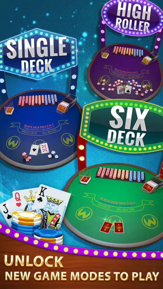 Tangkapan layar Blackjack Plus