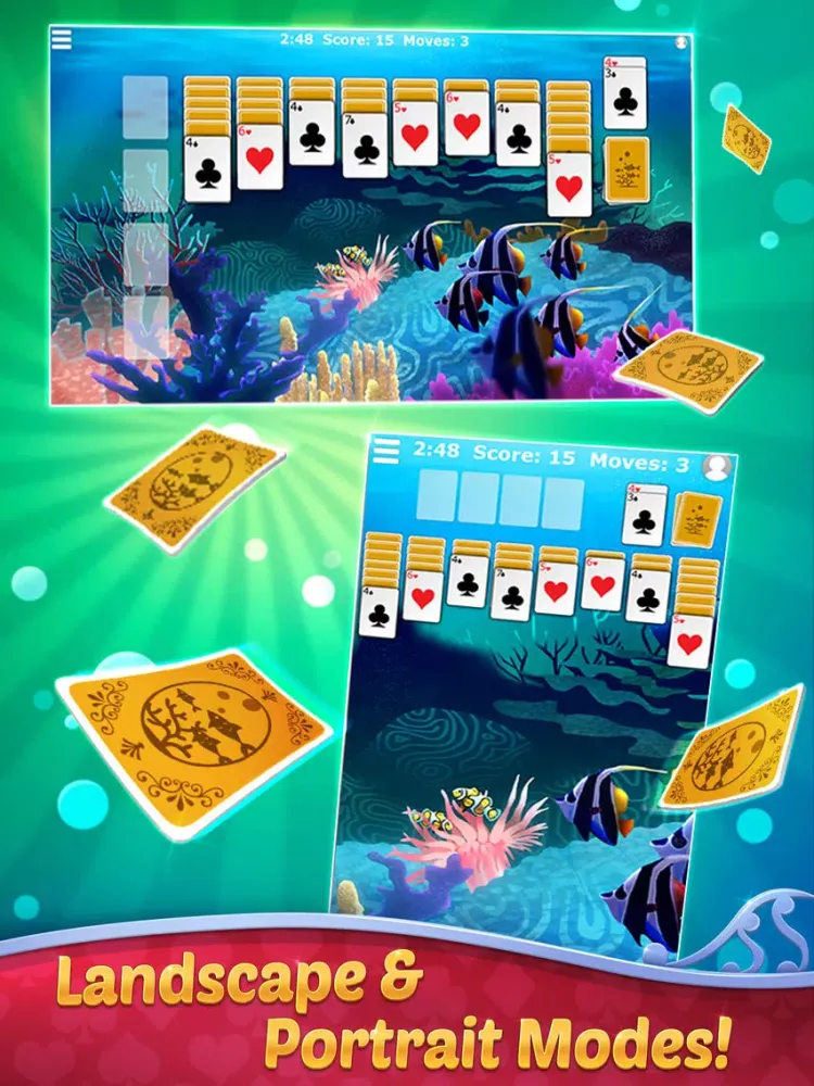 ภาพหน้าจอของ FreeCell Solitaire with Themes iPad 