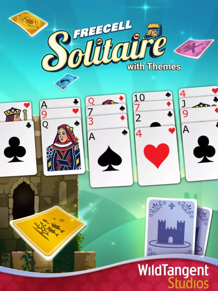 ภาพหน้าจอของ FreeCell Solitaire with Themes iPad 