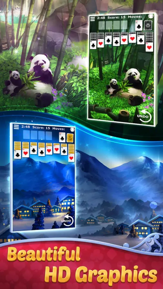 ภาพหน้าจอของ FreeCell Solitaire with Themes