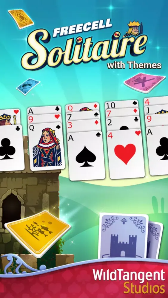 ภาพหน้าจอของ FreeCell Solitaire with Themes