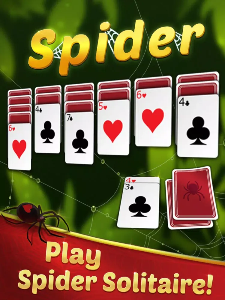 Zrzuty ekranu Spider Solitaire with Themes iPad 