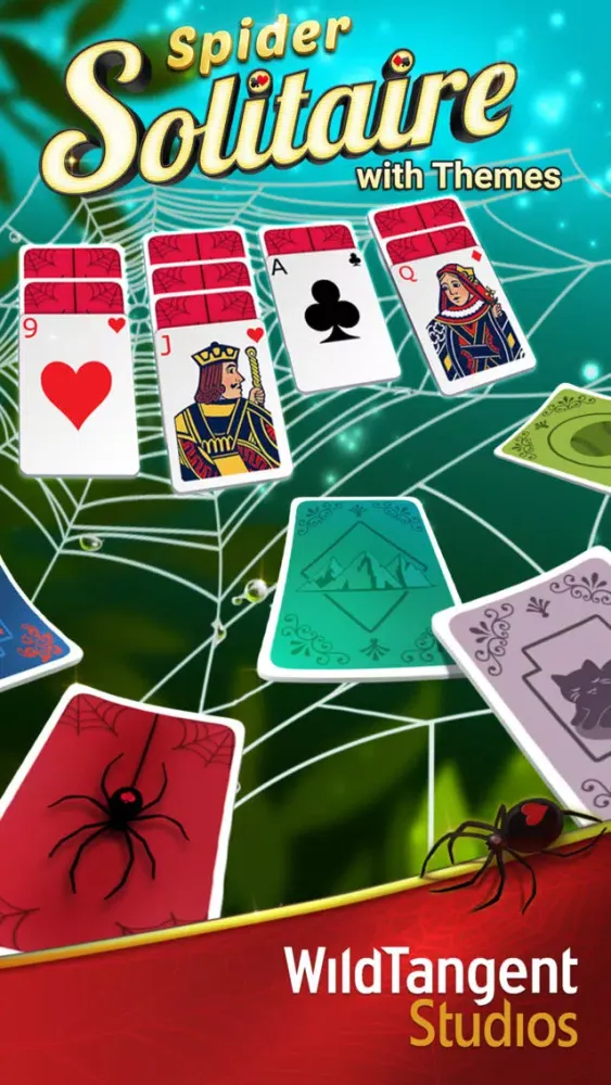 Zrzuty ekranu Spider Solitaire with Themes
