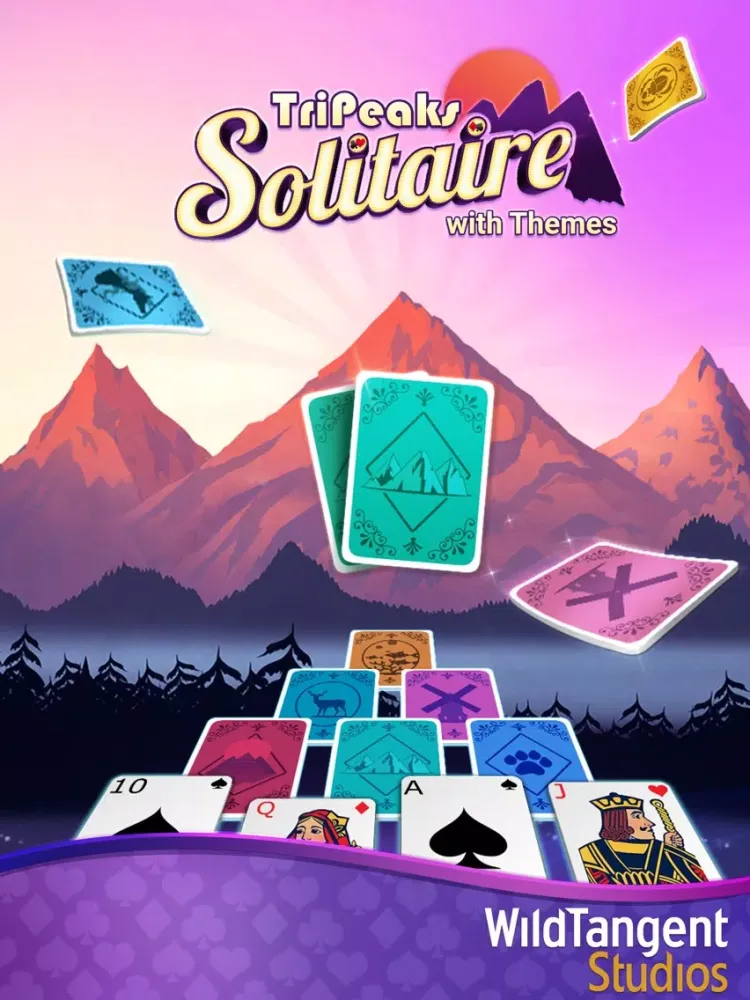 Скриншоты TriPeaks Solitaire with Themes iPad 