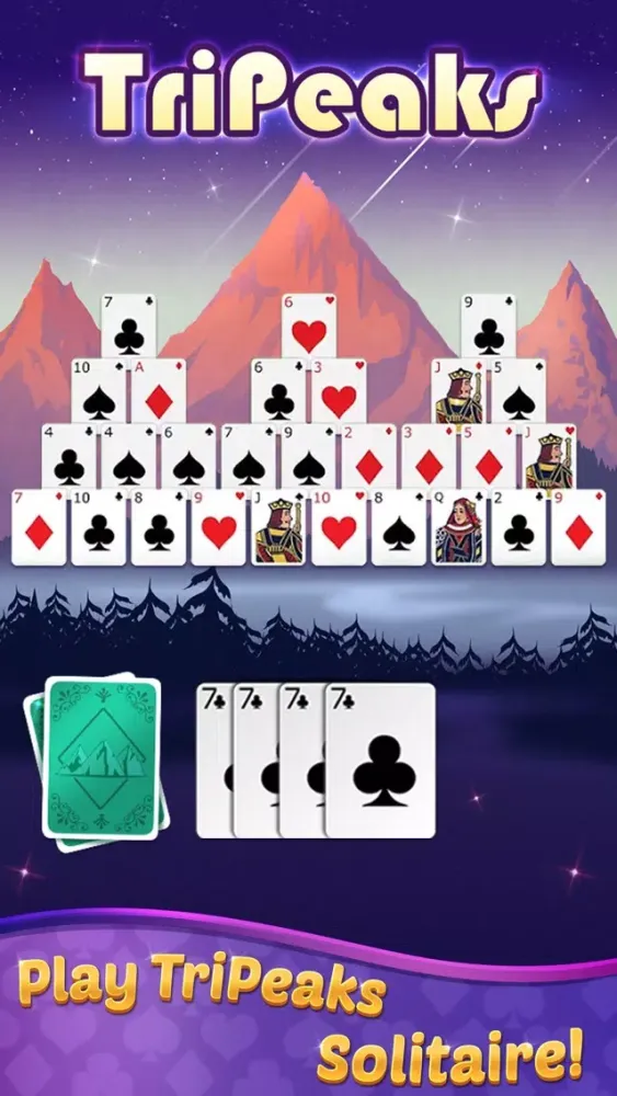 Скриншоты TriPeaks Solitaire with Themes