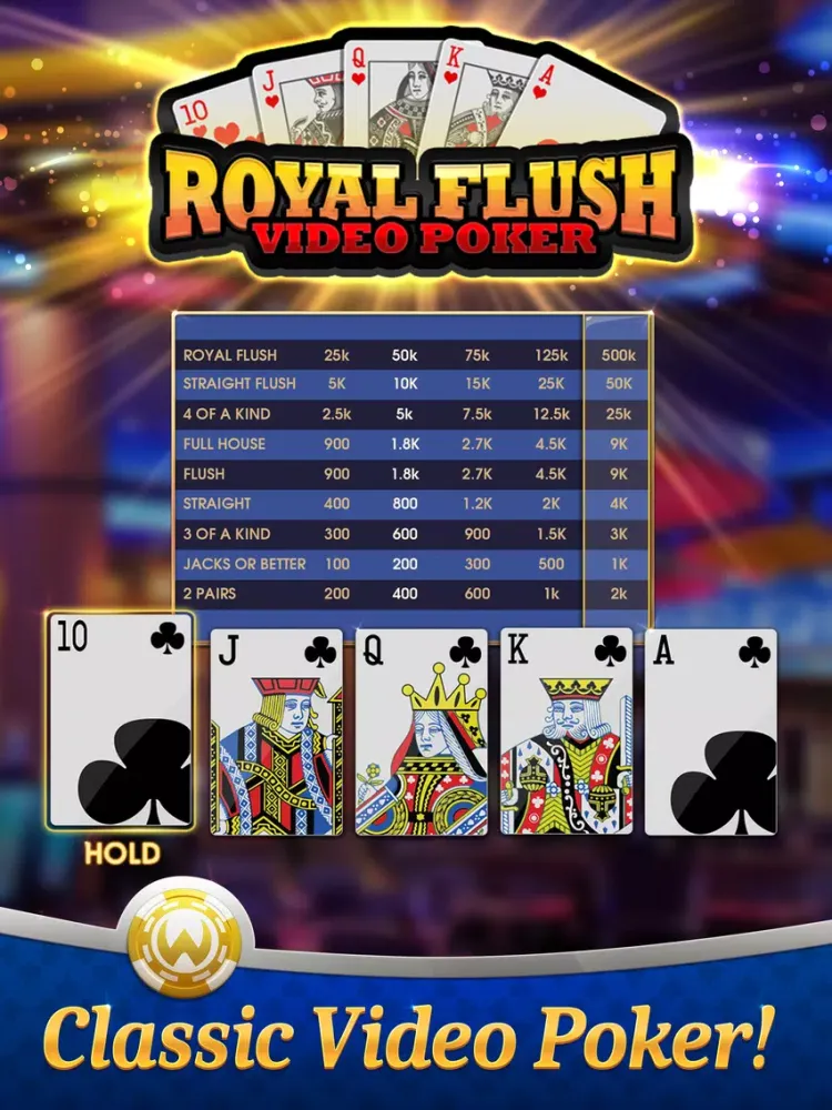 صور Video Poker: Royal Flush iPad 