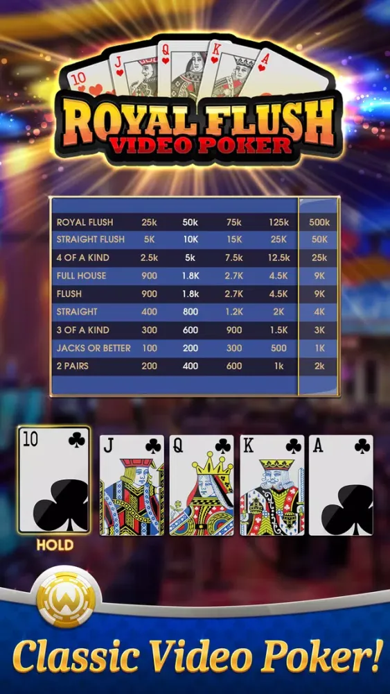صور Video Poker: Royal Flush