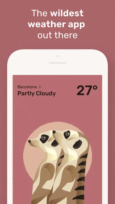Скриншоты Fauna Weather: Forecasts & AQI