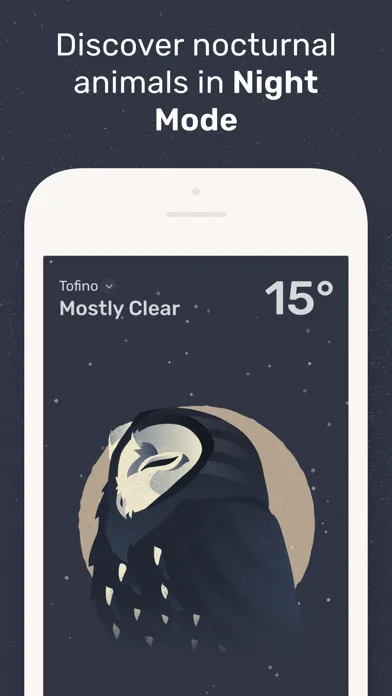 Скриншоты Fauna Weather: Forecasts & AQI