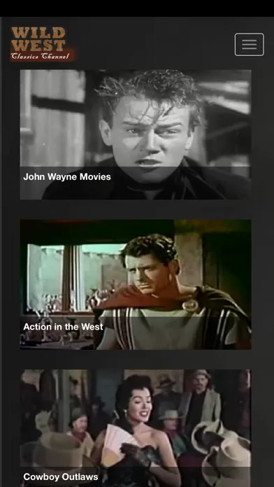 Captures d'écran de Wild West Classic Movies