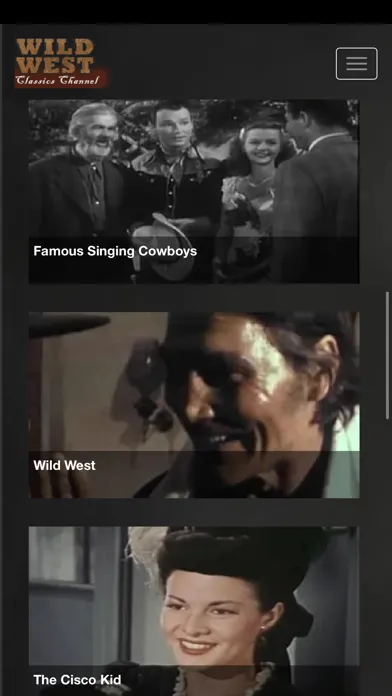 Captures d'écran de Wild West Classic Movies