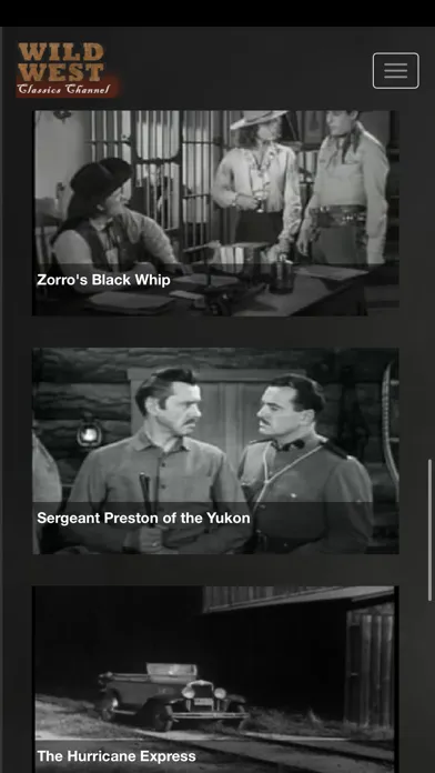 Captures d'écran de Wild West Classic Movies