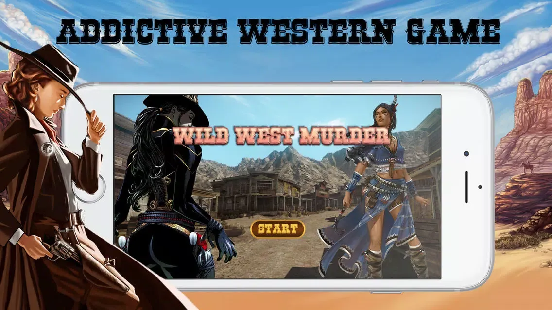 Ảnh chụp màn hình của Wild West Murder