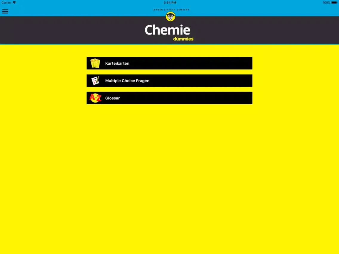 Capturas de pantalla de Chemie-Trainer für Dummies iPad 