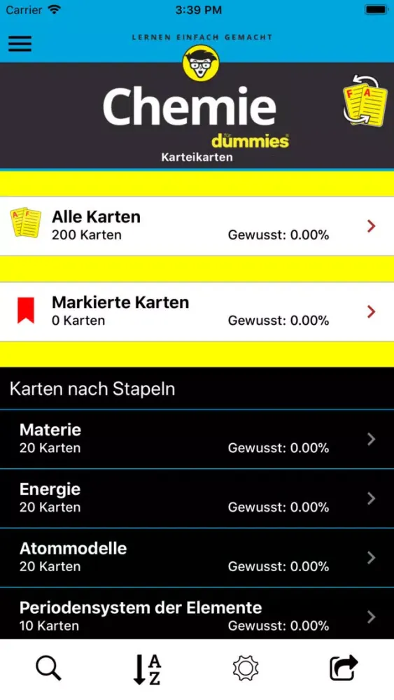 Capturas de pantalla de Chemie-Trainer für Dummies