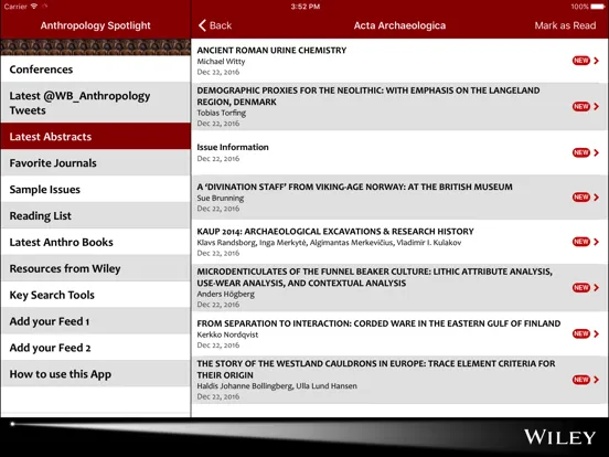 Anthropology Spotlight iPad 應用截圖