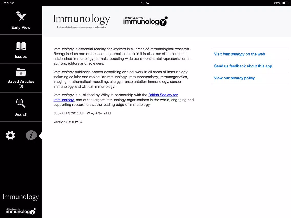 Captures d'écran de Immunology iPad 