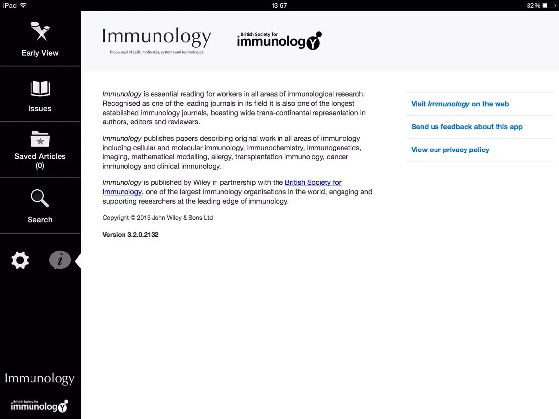Immunology iPad 应用截图