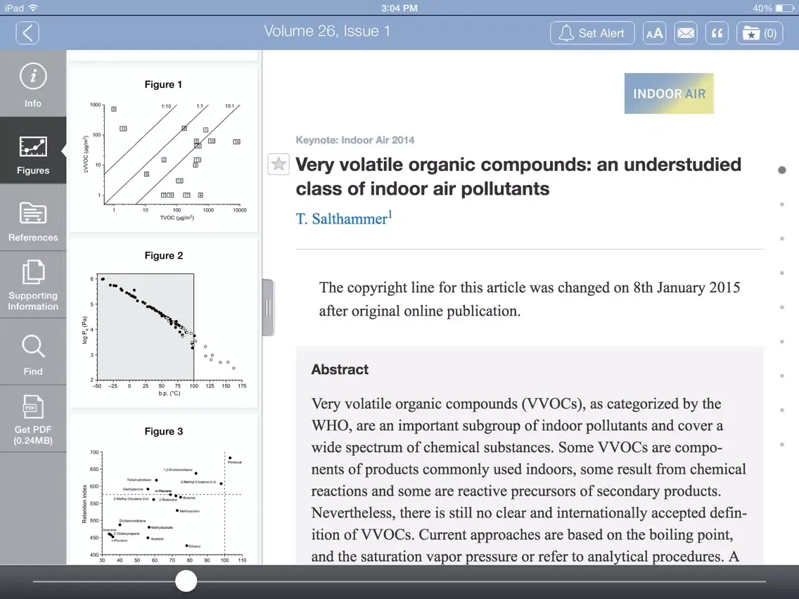 Capturas de tela do Indoor Air iPad 
