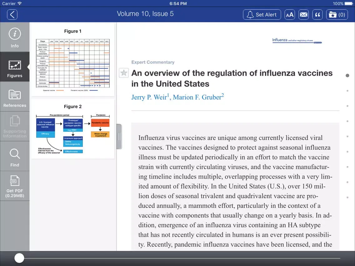 تصاویر Influenza and Other Respiratory Viruses iPad 