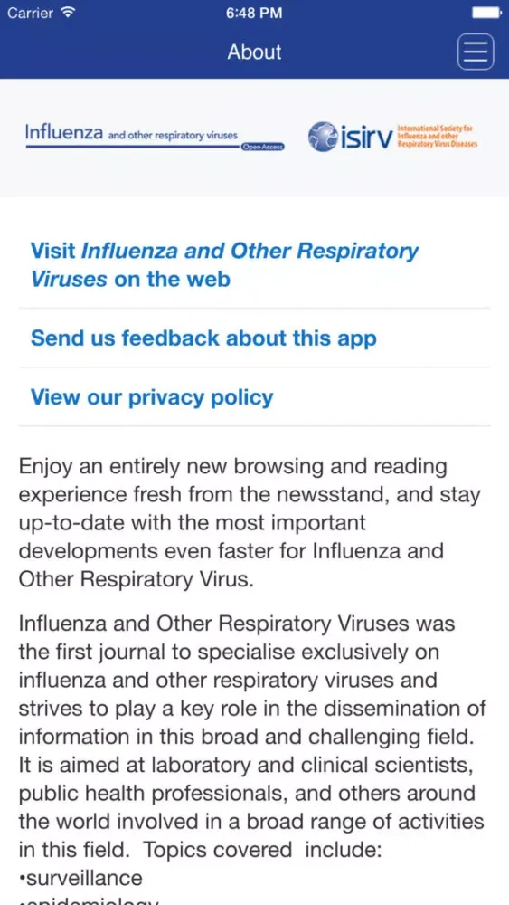 تصاویر Influenza and Other Respiratory Viruses