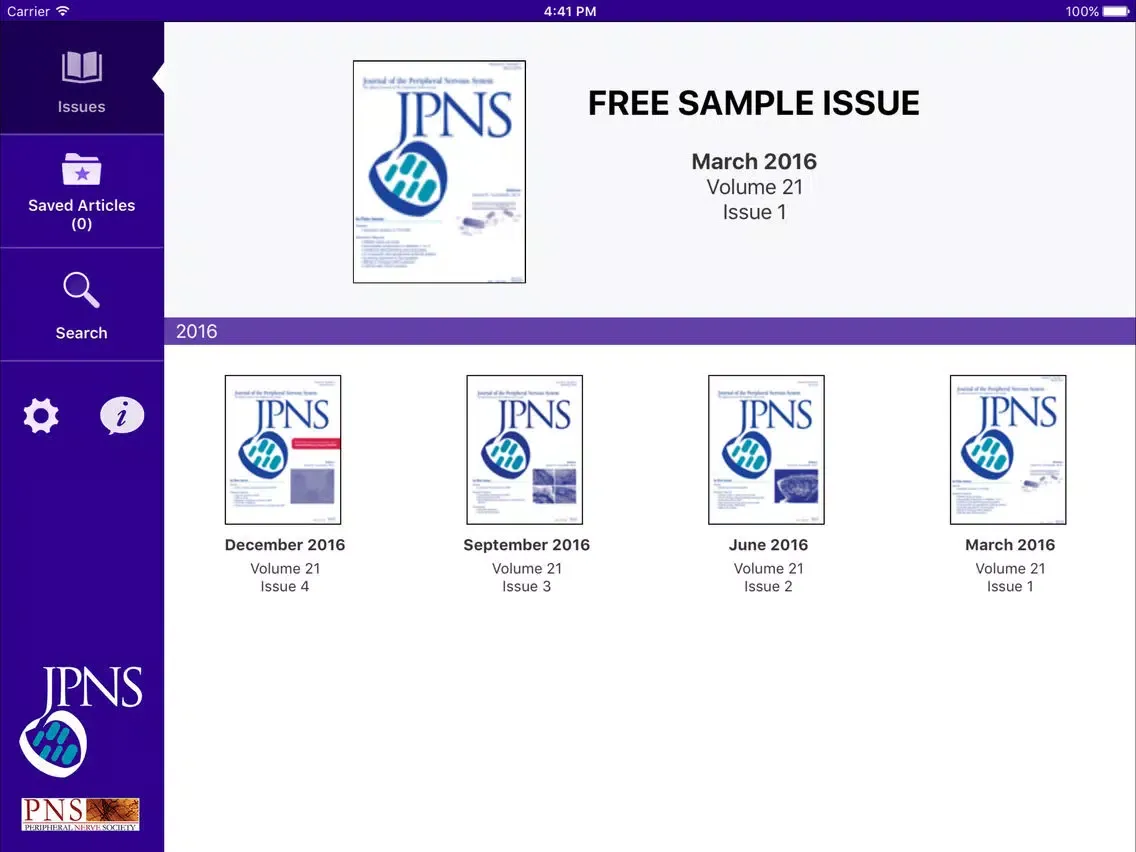 JPNS iPad  Screenshots