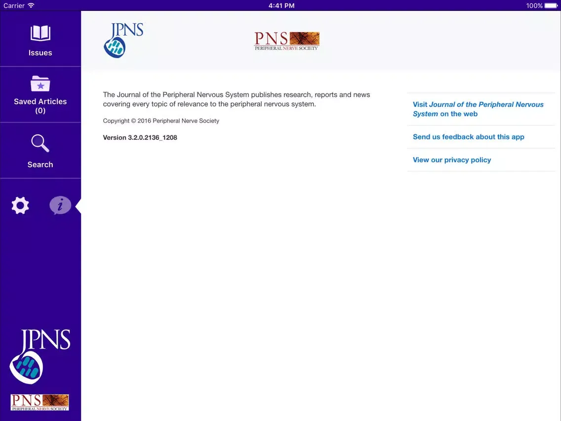JPNS iPad  Screenshots