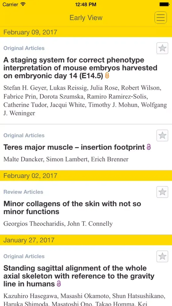 Journal of Anatomy應用截圖