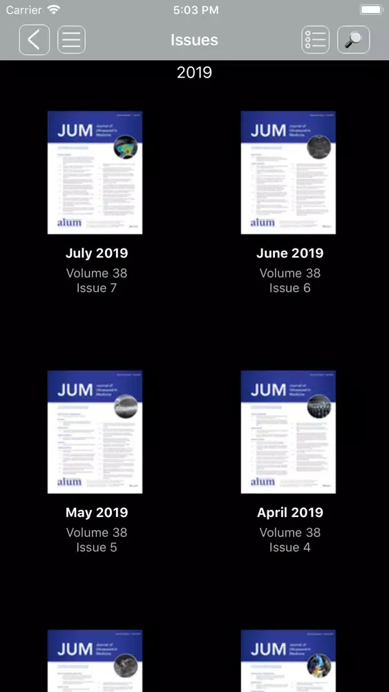 Journal of Ultrasound in Me... Ekran Görüntüleri