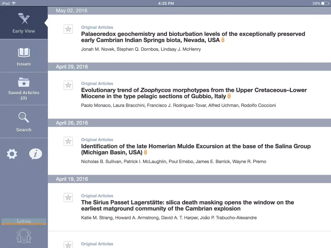 Lethaia iPad  Screenshots