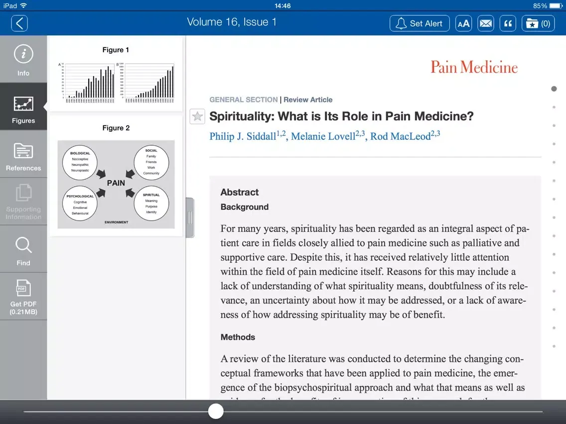 Pain Medicine iPad  Screenshots