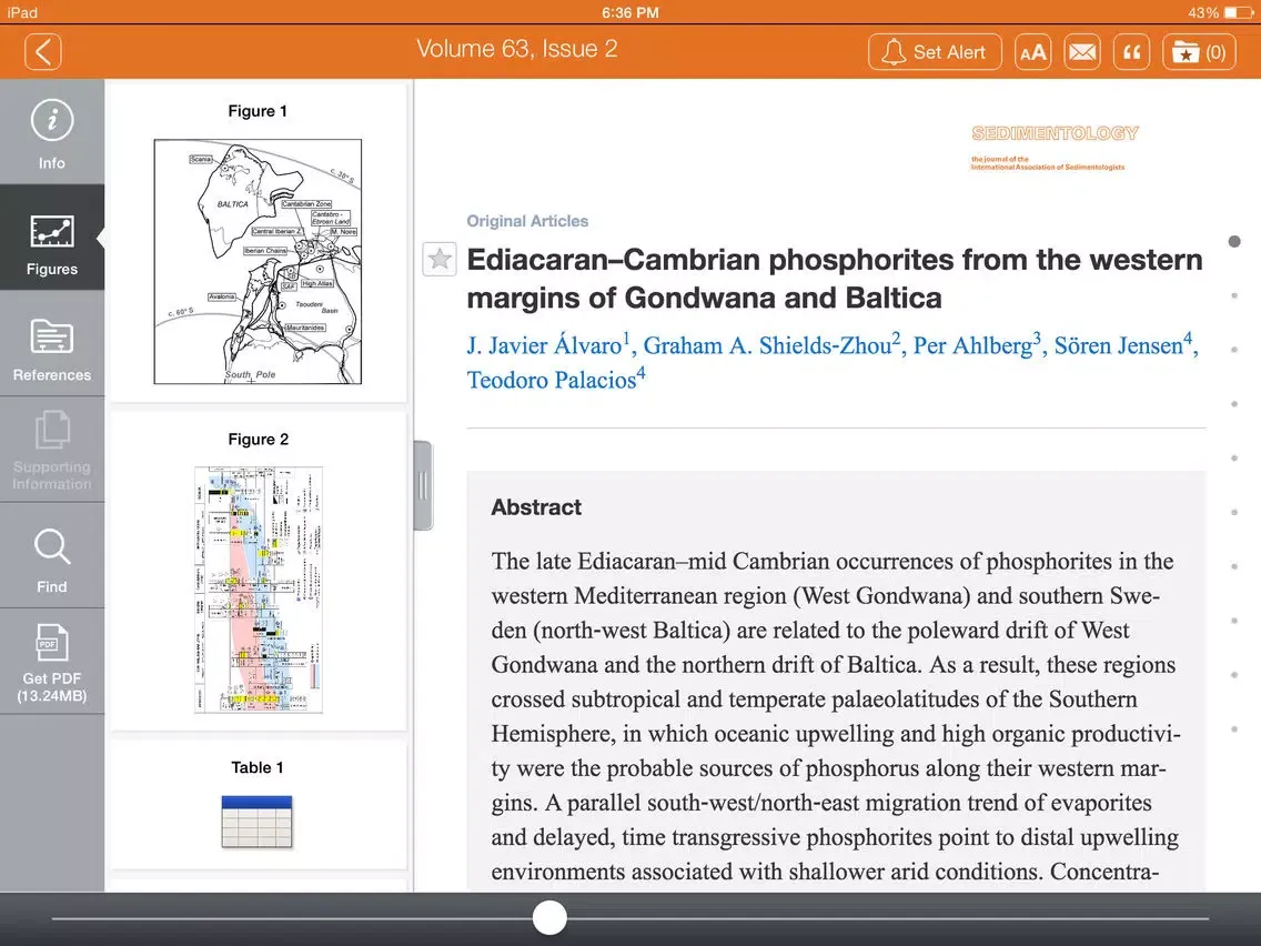 Sedimentology iPad  سکرین شاٹس