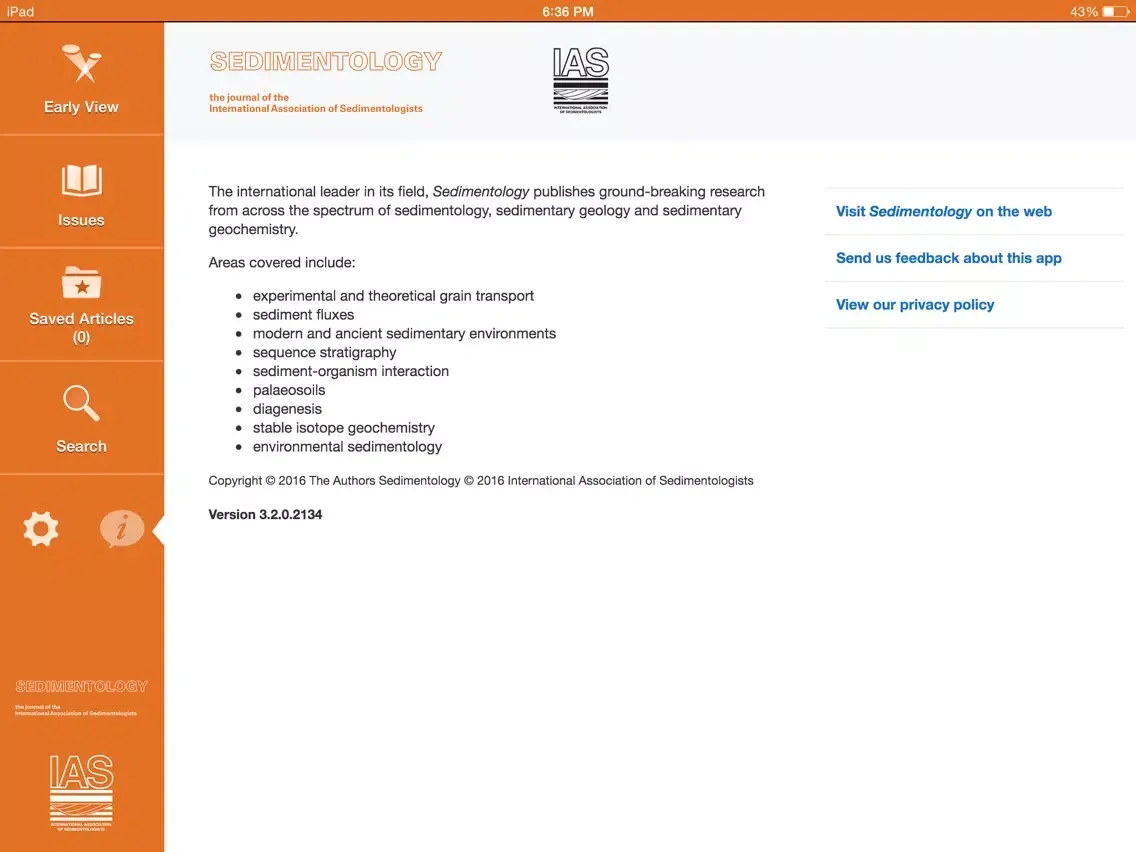 Sedimentology iPad  سکرین شاٹس