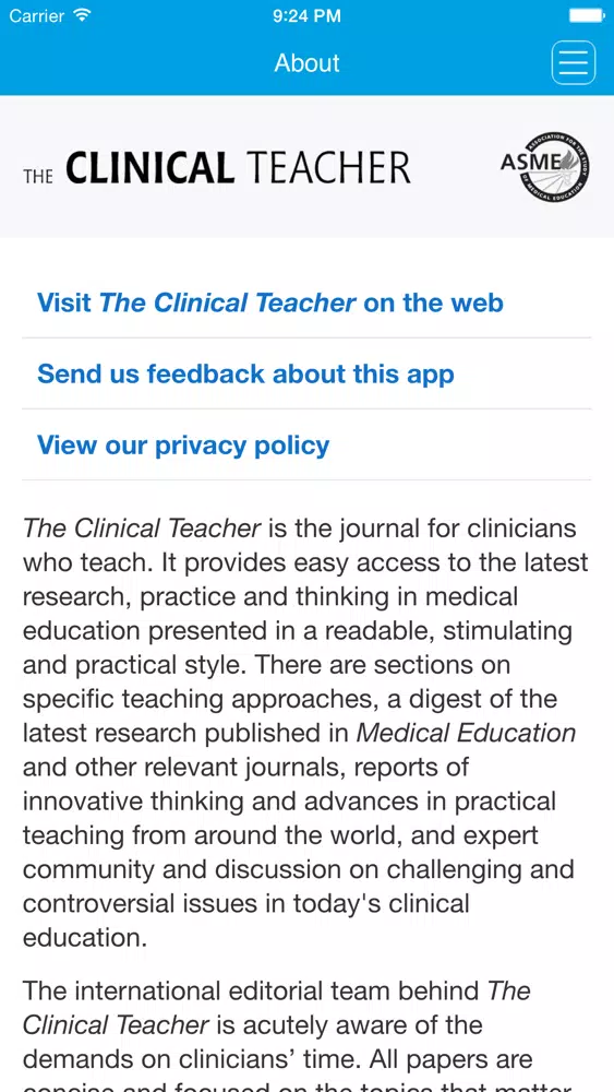 The Clinical Teacher স্ক্রিনশট
