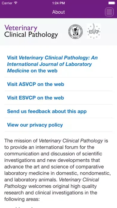 Veterinary Clinical Pathology स्क्रीनशॉट