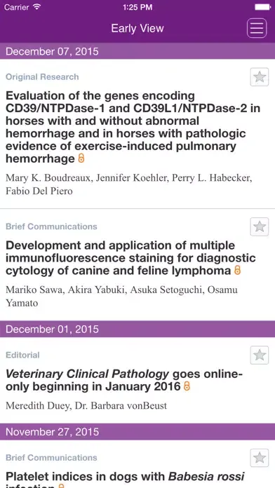 Veterinary Clinical Pathology स्क्रीनशॉट