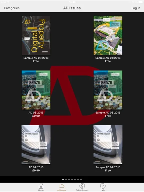 Tangkapan skrin Architectural Design (AD) iPad 