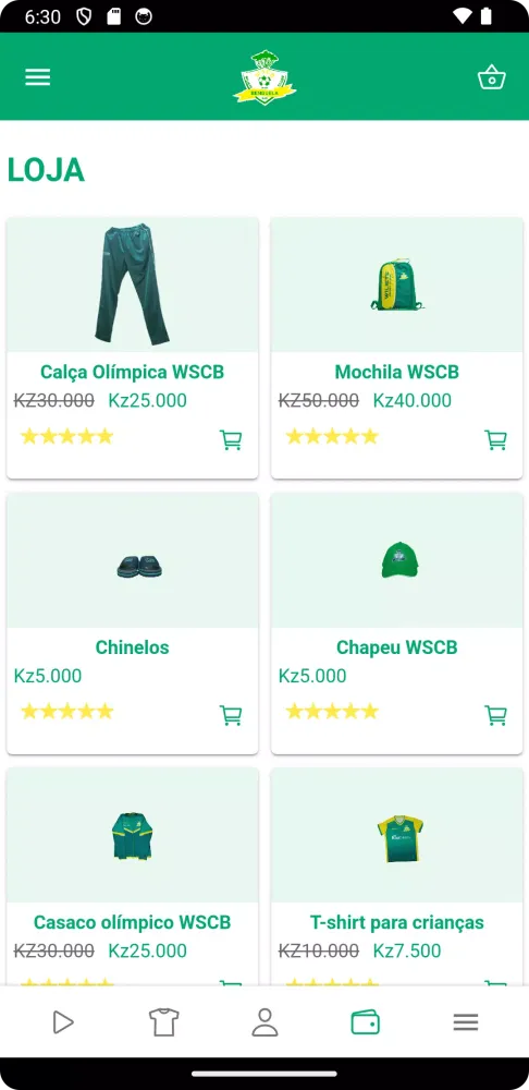 Tangkapan layar Wiliete SC