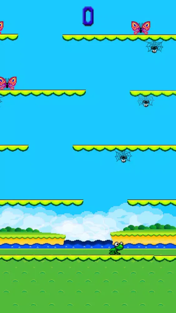 Frisky Jumping Frog Climb Screenshots