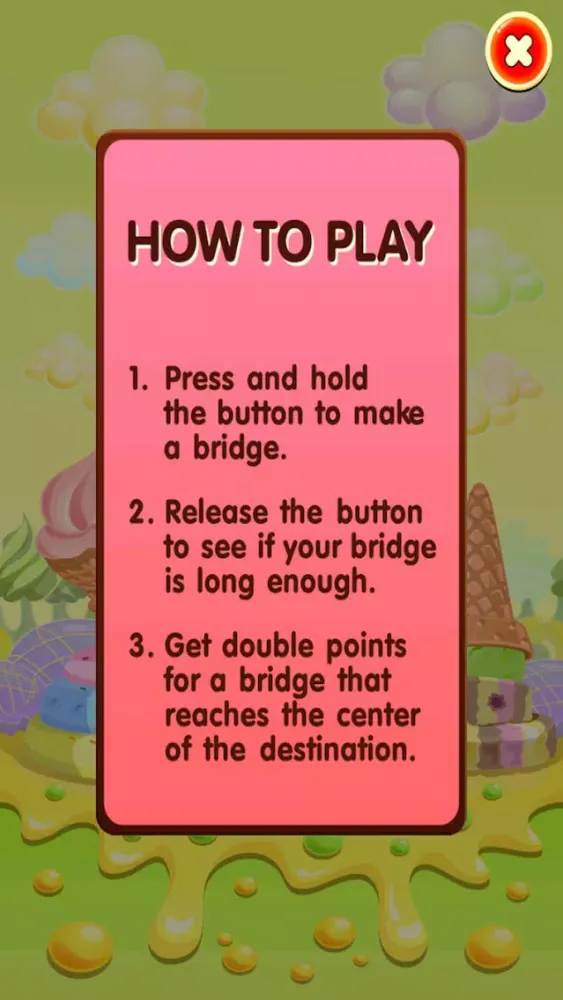 Tangkapan layar Jewel Candy Gem - The Quest to Construct Bridges