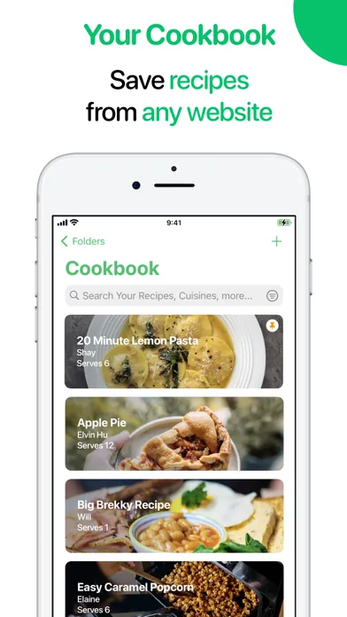 Zrzuty ekranu Pestle: Recipe Manager