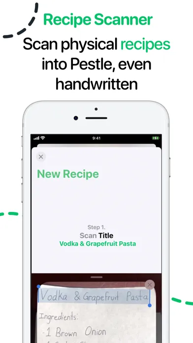 Zrzuty ekranu Pestle: Recipe Manager