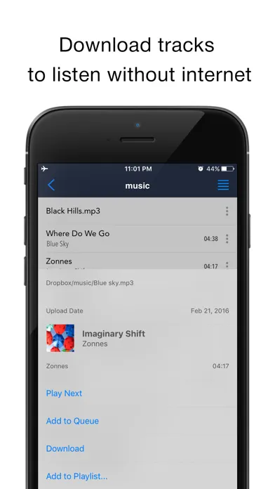 CloudBeats: Cloud Music Player Screenshots