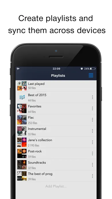 CloudBeats: Cloud Music Player Screenshots