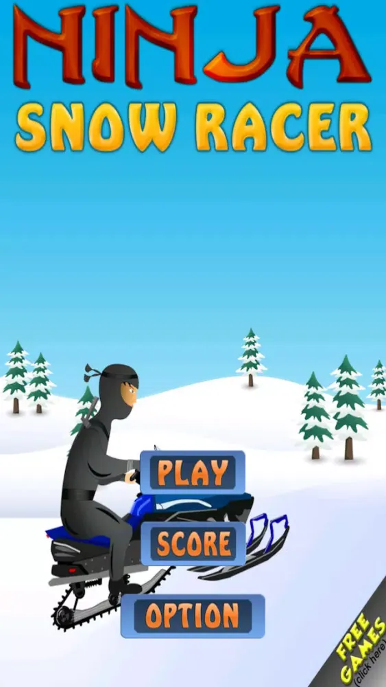 Ninja Warrior Snow Age Racer FREE - Speed Rally Snowmobile League Screenshots
