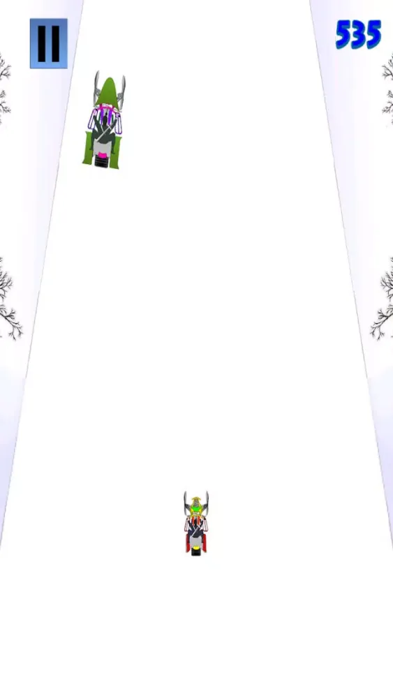 Ninja Warrior Snow Age Racer FREE - Speed Rally Snowmobile League Screenshots