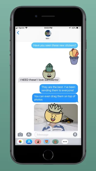 Succulent Emojis स्क्रीनशॉट