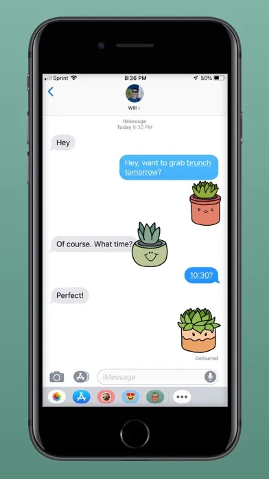 Succulent Emojis स्क्रीनशॉट