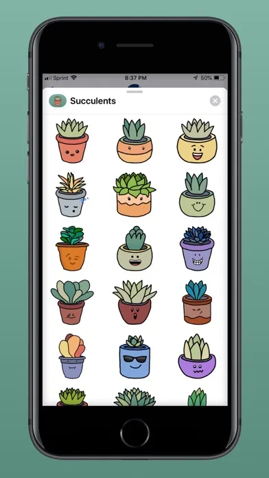 Succulent Emojis स्क्रीनशॉट