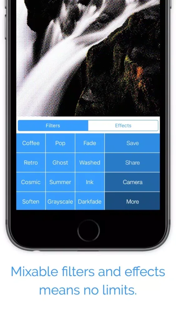 Captures d'écran de QuickPix - Mixable Filters